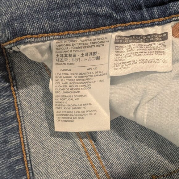 Levi's High Waist Ribcage Straight Jeans - Picture 8 of 13